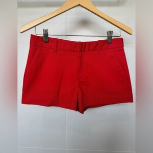 Forever 21 Red High-Waisted Shorts Size Medium